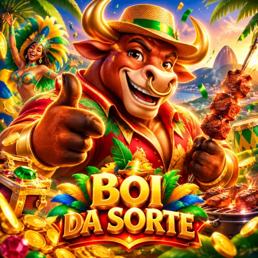 Card do slot Fortune Ox com tema de boi da fortuna em dourado e vermelho